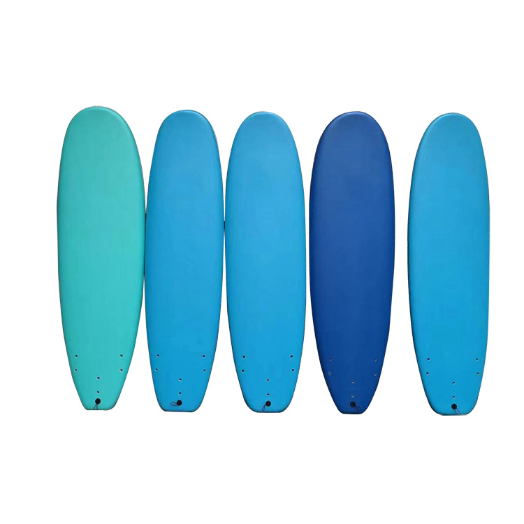 Hand Shape 7ft Soft Foam Surfboard ສໍາລັບການຝຶກອົບຮົມ